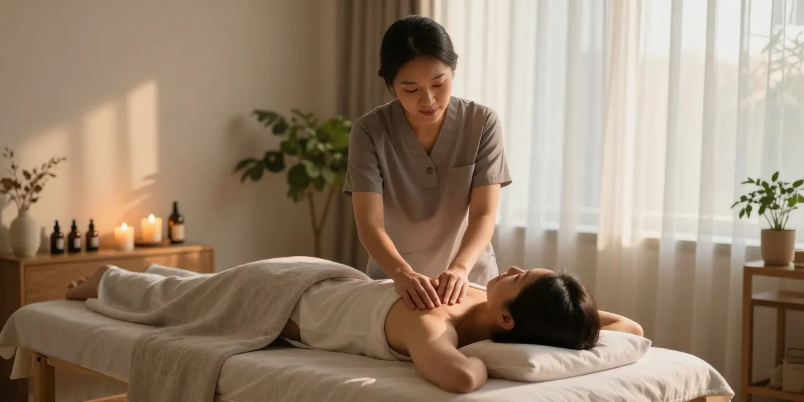 Experience premium 파주출장마사지 services in a tranquil home setting, designed for relaxation and comfort.
