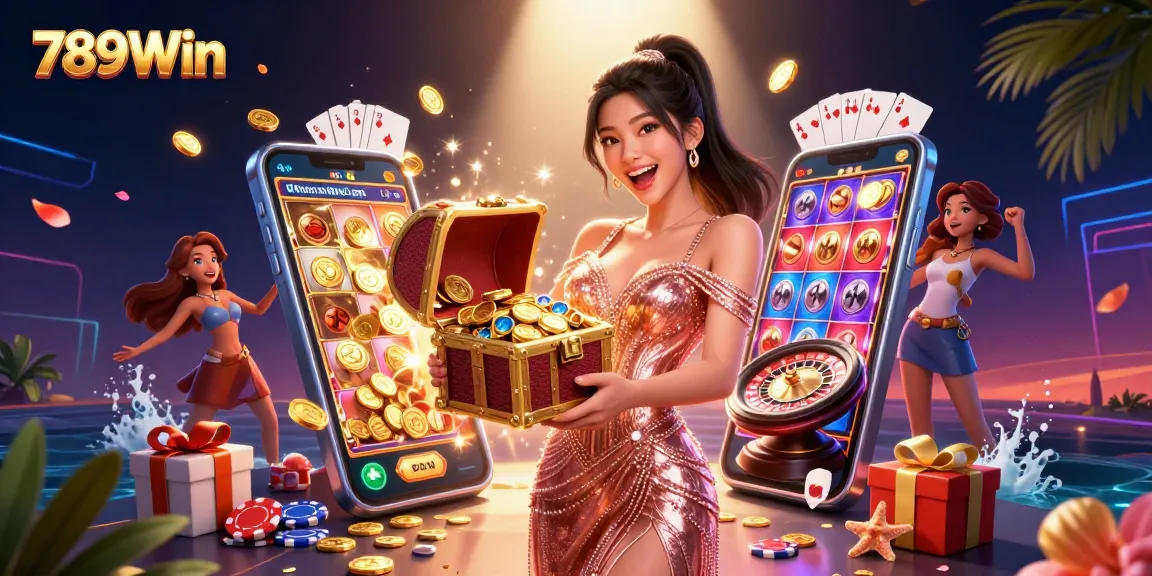 Experience winning moments at 789Win with vibrant slot games and treasures galore.
